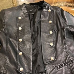 Chic jacket Large. $25.00 faux leather